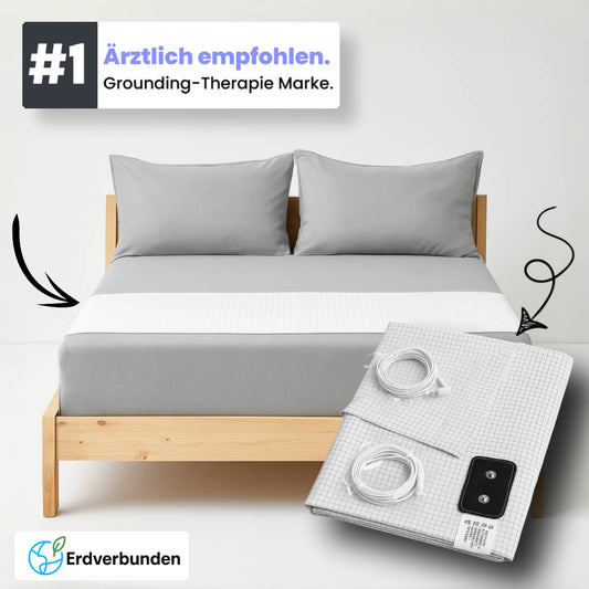 Erdungs-Laken – Verbinden. Aufladen. Regenerieren.