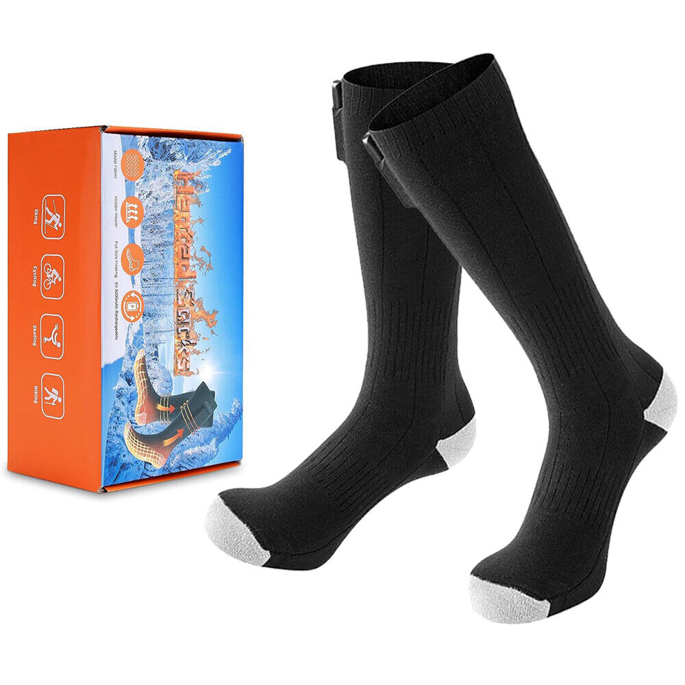 Electric Heated Socks Rechargeable 5000Mah Battery Men Women Winter Foot Warmer